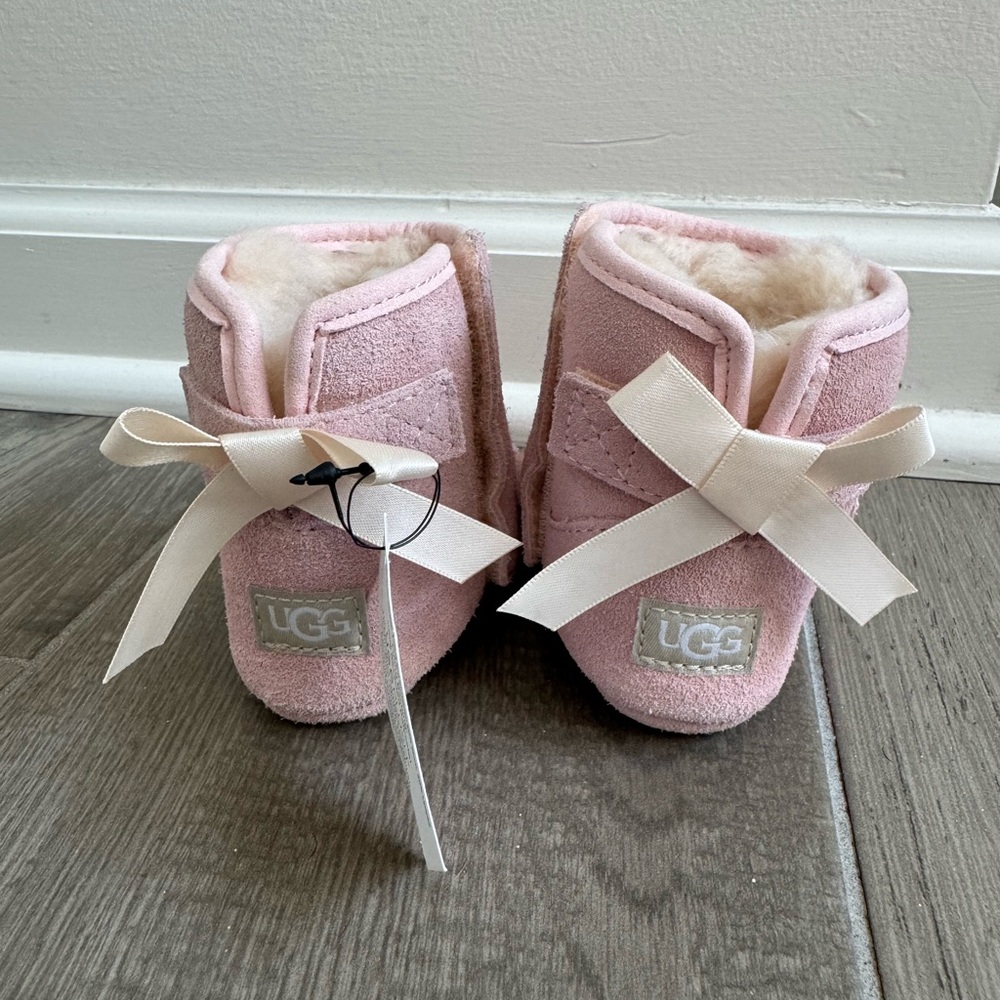 UGG Baby Jesse Bow II Soft Pink